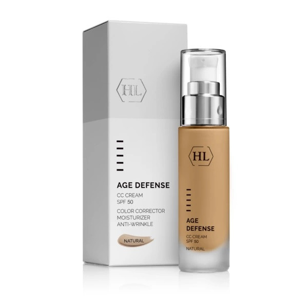 Holy Land СС крем SPF 50 натуральний AGE DEFENSE CC CREAM SPF 50 NATURAL 50 мл Holy Land СС крем SPF 50 натуральний AGE DEFENSE CC CREAM SPF 50 NATURAL 50 мл