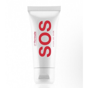 pHformula зволожувальна заспокійлива гель-маска, що наповнює SOS hydra gel mask 50мл 