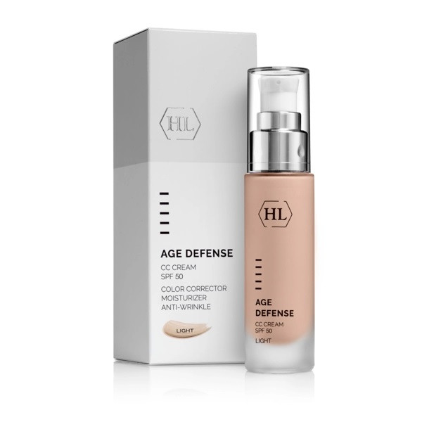 Holy Land СС крем SPF 50 світлий AGE DEFENSE CC CREAM SPF 50 LIGHT 50 мл Holy Land СС крем SPF 50 світлий AGE DEFENSE CC CREAM SPF 50 LIGHT 50 мл