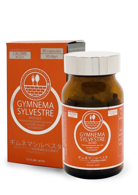 YOTSUBA JAPAN Блокатор калорій GYMNEMA SYLVESTRE 90 капс.