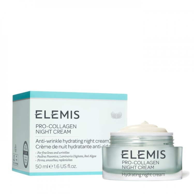 ELEMIS Нічний крем для обличчя Про-Колаген Кисневе насичення - Pro-Collagen Night Cream 50 мл