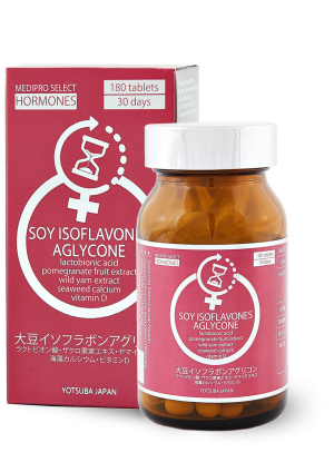 YOTSUBA JAPAN Гормональний баланс SOY ISOFLAVONES AGLYCONE 180 табл.