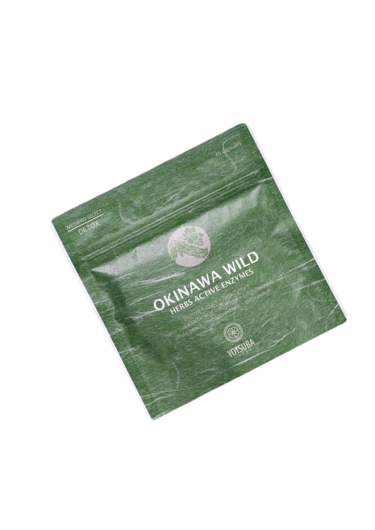 YOTSUBA JAPAN Детокс ензимний комплекс OKINAWA WILD HERBS ACTIVE ENZYMES 45 капс.