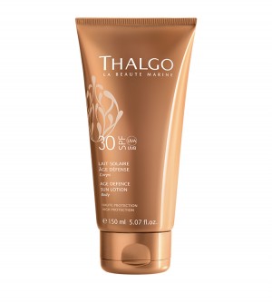 THALGO Лосьон сонцезахний омолоджуючий  СЗФ30 / SPF30 AGE DEFENCE SUN LOTION 150 мл