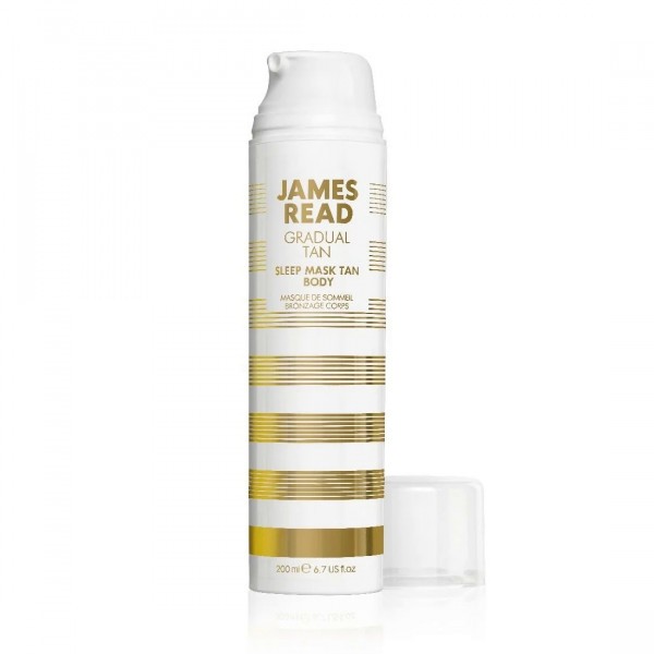 JAMES READ Нічна маска для тіла з ефектом засмаги (звичайна)  Sleep Mask Tan Body  200 мл