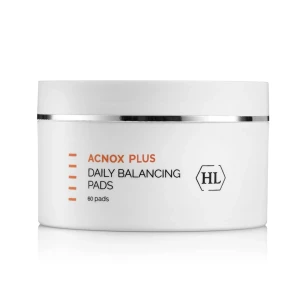 Holy Land спонжі балансуючі для обличчя  проблемної шкіри з акне ACNOX PLUS DAILY BALANCING PADS 60 шт