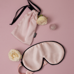 Rosy Drop  Шовкова маска для сну 