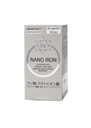 YOTSUBA JAPAN Для підняття заліза Nano Iron (60 капсул)