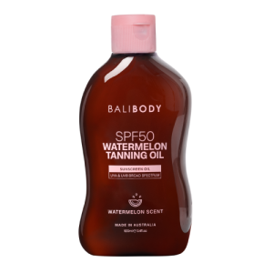 Bali Body Watermeleon Tanning Oil SPF50 Масло для засмаги з насінням кавуна із фактором захисту SPF50 100 мл