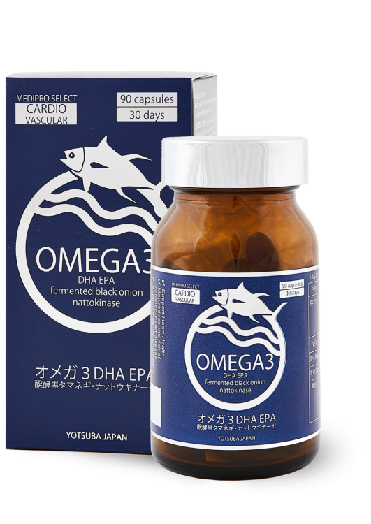 Омега 3 + Натокіназа OMEGA 3 + NATTOKINASE 90 капс. Омега 3 + Натокіназа OMEGA 3 + NATTOKINASE 90 капс.