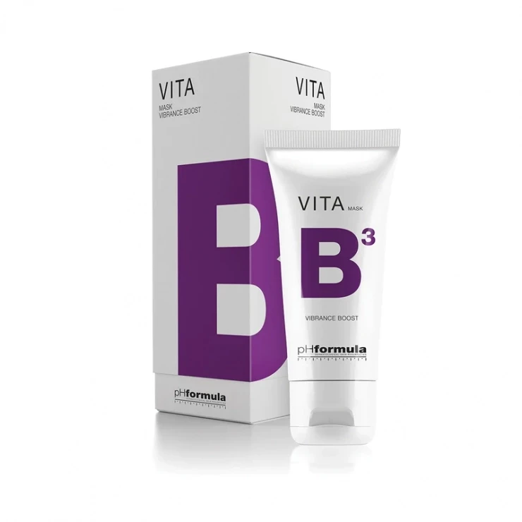 pHformula освіжаюча маска VITA B3 vibrance boost mask 50 мл pHformula освіжаюча маска VITA B3 vibrance boost mask 50 мл