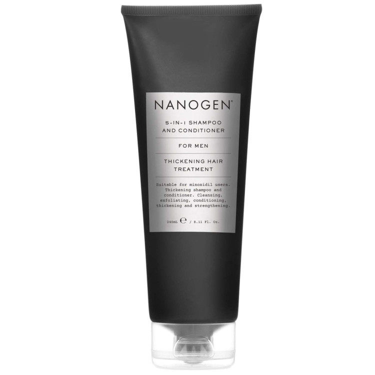 NANOGEN ЧОЛОВІЧИЙ ШАМПУНЬ-КОНДИЦІОНЕР/SHAMPOO AND HALF CONDITIONER FOR MEN THICKENING HAIR EXPERIENCE