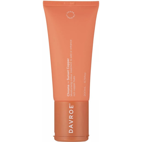 Davroe Тонуючий бальзам для волосся Chroma Colour Treatments Sunset Copper 200 мл Davroe Тонуючий бальзам для волосся Chroma Colour Treatments Sunset Copper 200 мл