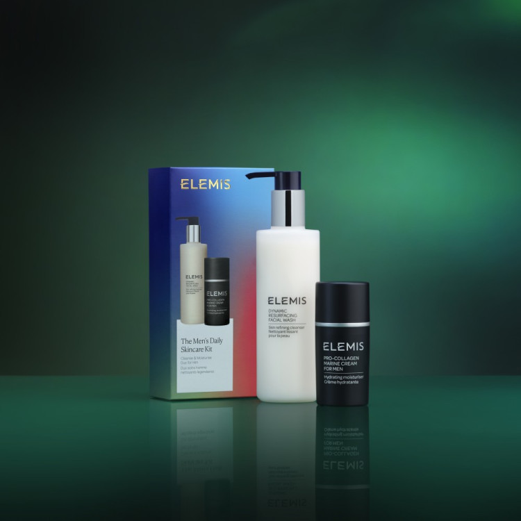 ELEMIS Подарунковий дует для Чоловіків для щоденного очищення та зволоження обличчя The Men’s Skincare Cleanse & Moisturise Duo