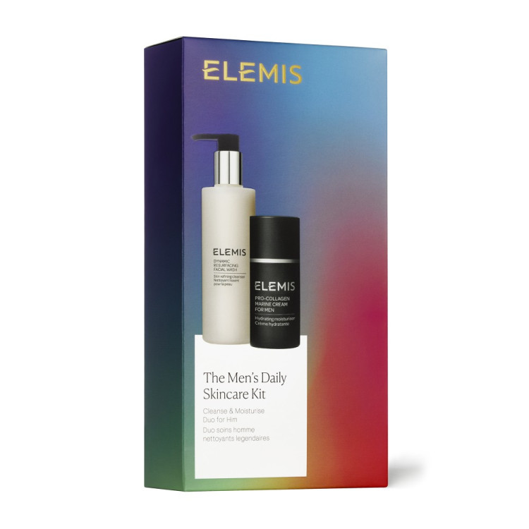 ELEMIS Подарунковий дует для Чоловіків для щоденного очищення та зволоження обличчя The Men’s Skincare Cleanse & Moisturise Duo