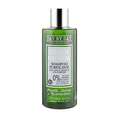 Alan Jey Шампунь GREEN очищуючий для жирного волосся з лупою 250 мл Alan Jey Шампунь GREEN очищуючий для жирного волосся з лупою 250 мл