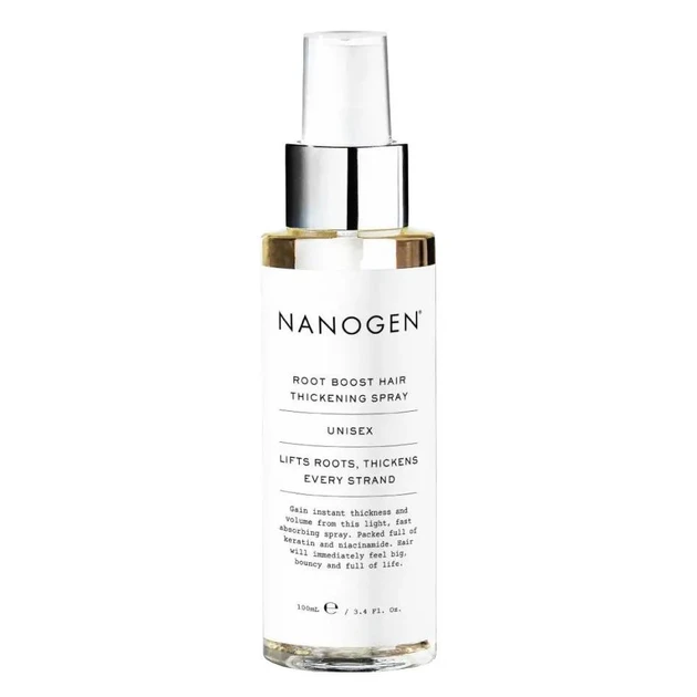 NANOGEN Спрей для прикореневого об'єму та потовщення волосся  Root Boost Hair Thickening Spray 100 мл