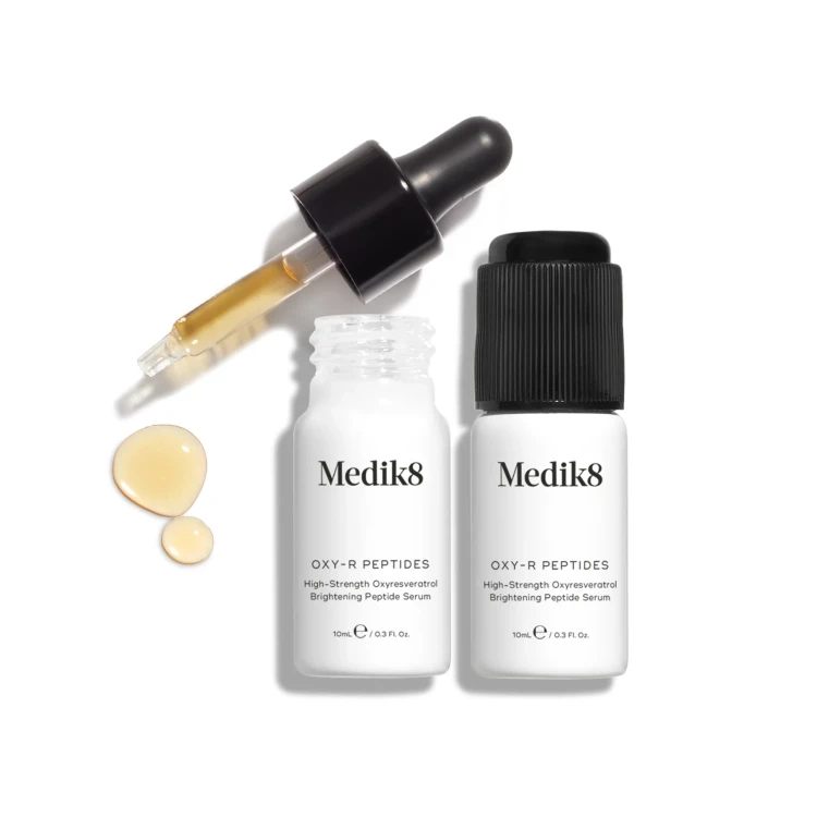 MEDIK8 Сироватка пептидна від пігментації з оксиресвератолом Oxi-R Peptides 2*10 мл MEDIK8 Сироватка пептидна від пігментації з оксиресвератолом Oxi-R Peptides 2*10 мл