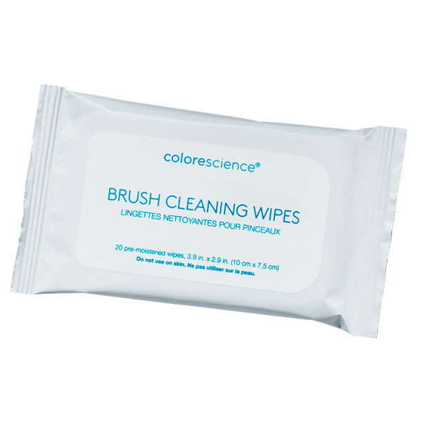 COLORESCIENCE Серветки для очищення пензлів для макіяжу 1 уп (20шт) COLORESCIENCE Серветки для очищення пензлів для макіяжу 1 уп (20шт)