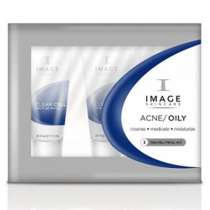  IMAGE CLEAR CELL Набір пробний  Image Skincare Clear Cell Acne/Oily Travel/Trial Kit