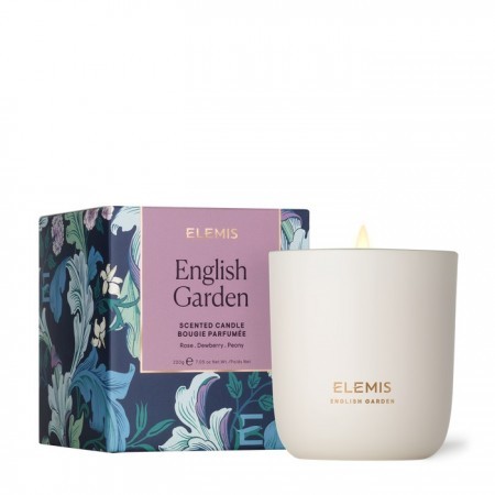 ELEMIS Аромасвічка Англійский Сад - English Garden Candle 220 г (з ароматом троянди, ожини та півонії, до 46 годин горіння) ELEMIS Аромасвічка Англійский Сад - English Garden Candle 220 г (з ароматом троянди, ожини та півонії, до 46 годин горіння)