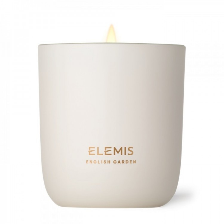 ELEMIS Аромасвічка Англійский Сад - English Garden Candle 220 г (з ароматом троянди, ожини та півонії, до 46 годин горіння) ELEMIS Аромасвічка Англійский Сад - English Garden Candle 220 г (з ароматом троянди, ожини та півонії, до 46 годин горіння)