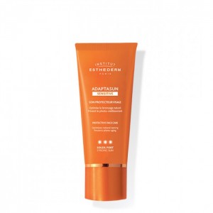 INSTITUT ESTHEDERM Сонцезахисний догляд  Крем для обличчя (чутлива шкіра) Adaptasun Sensitive (***), 50ml