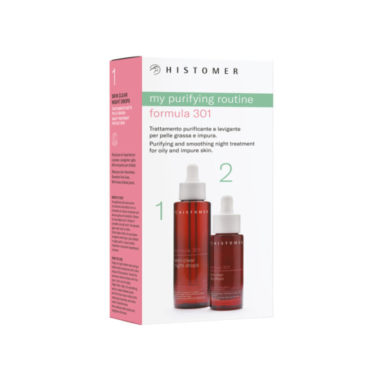 HISTOMER FORMULA 301 Набір Повний догляд для жирної та забрудненої шкіри SKIN CLEAR KIT FORMULA 301 HISTOMER FORMULA 301 Набір Повний догляд для жирної та забрудненої шкіри SKIN CLEAR KIT FORMULA 301