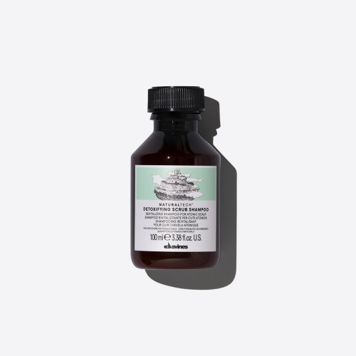 Davines Скраб-шампунь для детоксу атонічної шкіри голови  Natural Tech  Detoxifying Scrub Shampoo  
