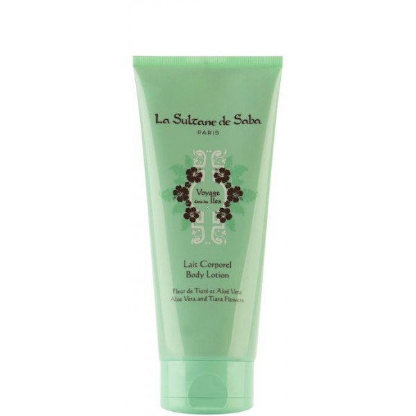 La Sultanе De Saba Молочко для тіла  квіти Tіаре та Алое 200мл / Body Lotion Aloe Vera and Tiare Flower 200ml