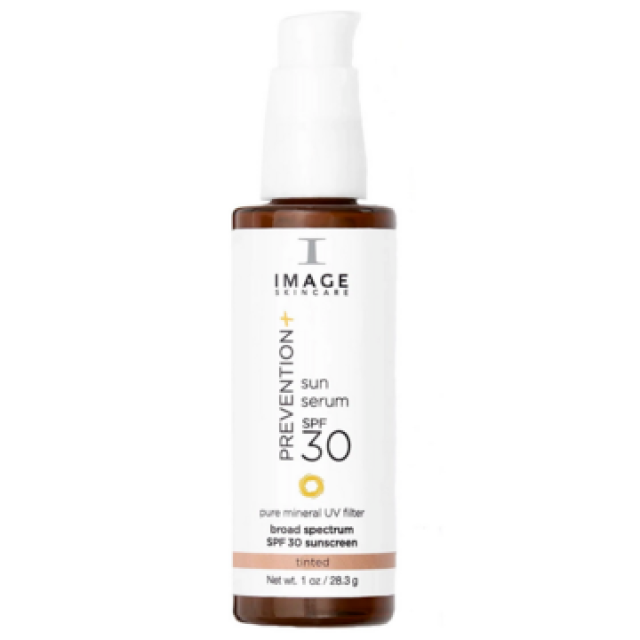 IMAGE  PREVENTION Тонуюча сонцезахисна сироватка SPF 30 sun serum SPF 30 tinted 28,3 гр 