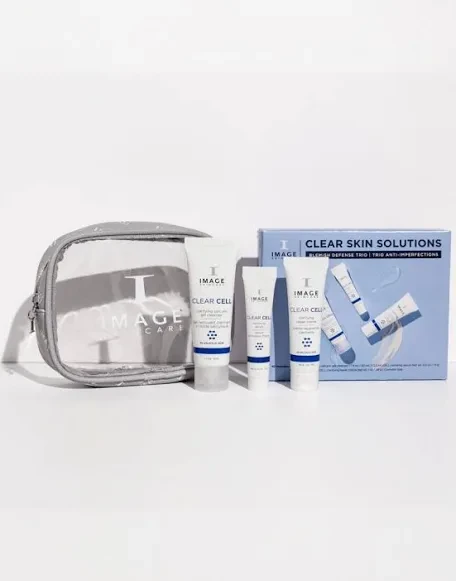 IMAGE CLEAR CELL Набір Trial Kit Cliar Skin Solution /набір в косметичці IMAGE CLEAR CELL Набір Trial Kit Cliar Skin Solution /набір в косметичці