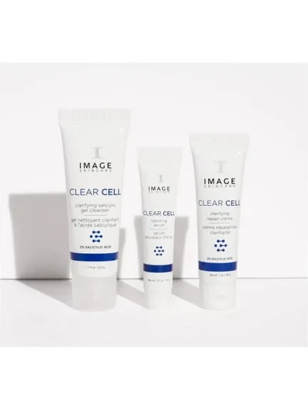 IMAGE CLEAR CELL Набір Trial Kit Cliar Skin Solution /набір в косметичці IMAGE CLEAR CELL Набір Trial Kit Cliar Skin Solution /набір в косметичці