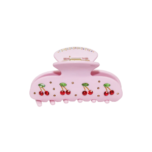 Sweetheart Clip in Pink Cherry Pie Крабик для волосся "Pink Cherry Pie"																																		