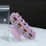 Sweetheart Clip in Pink Cherry Pie Крабик для волосся "Pink Cherry Pie"																																		