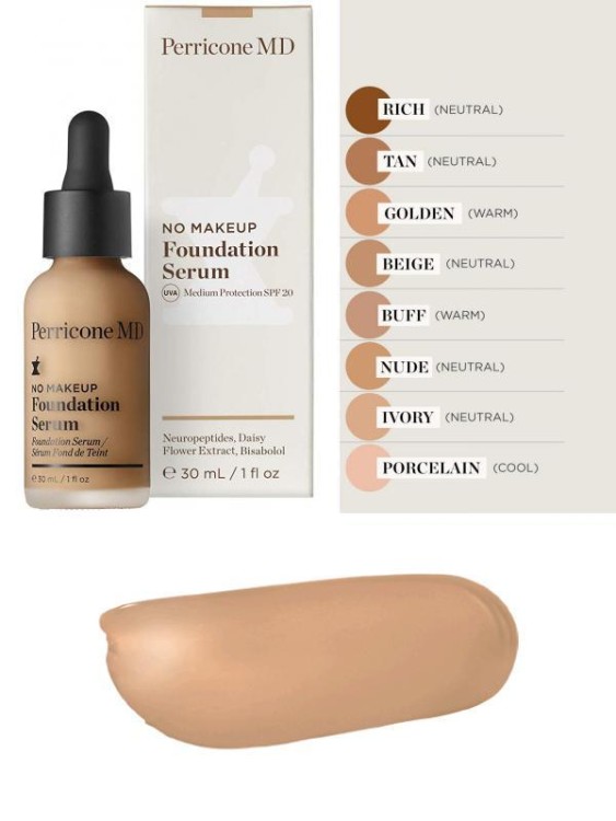 Perricone MD No Makeup -  Тональна сироватка SPF 20 Foundation Serum  30 мл