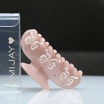 Sweetheart Clip in Pink Pixie Крабик для волосся "Pink Pixie"																																		