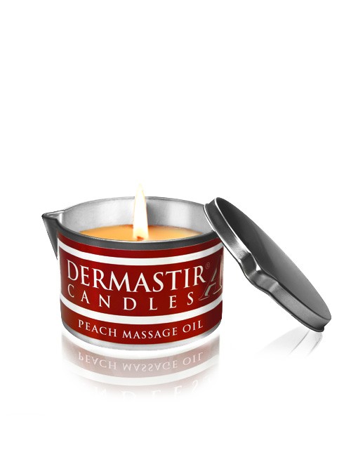 Dermastir Масажна олія свічка Персик 35гр Dermastir Масажна олія свічка Персик 35гр