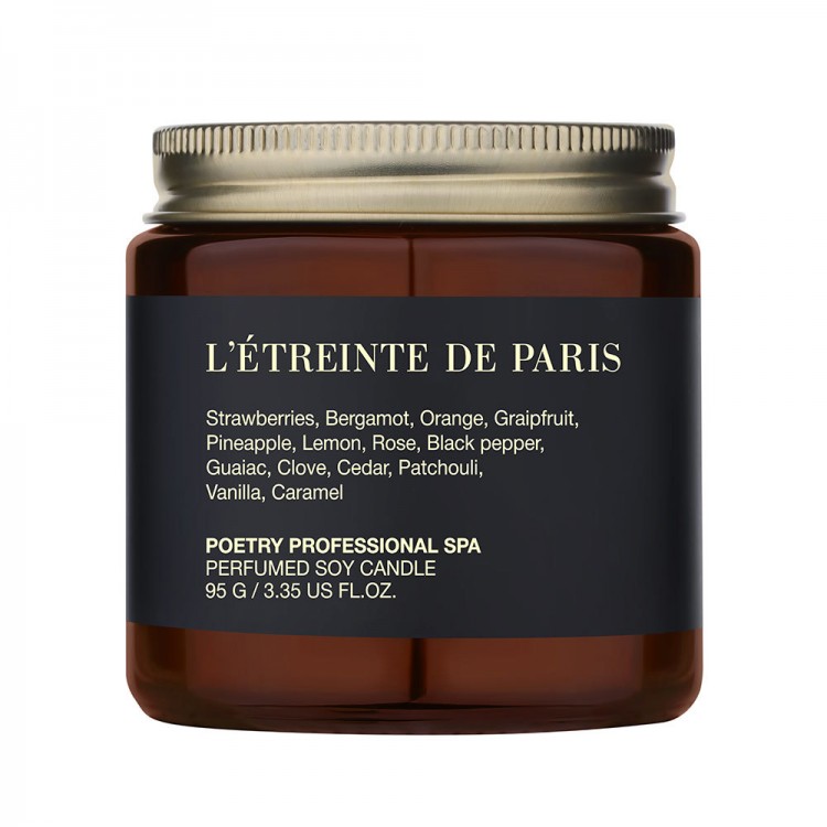 POETRY HOME СВІЧКА ДЛЯ МАСАЖУ L’ÉTREINTE DE PARIS POETRY HOME СВІЧКА ДЛЯ МАСАЖУ L’ÉTREINTE DE PARIS