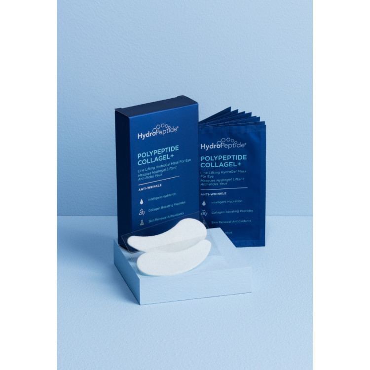 Hydropeptide / Гідрогелева маска проти зморшок для зони навколо очей/PolyPeptide collagel + mask for eyes 8 пар