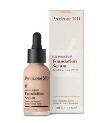Perricone MD No Makeup  Тональна сироватка SPF 20, тон Натуральний Nude NM Foundation Serum Ivory  SPF 20