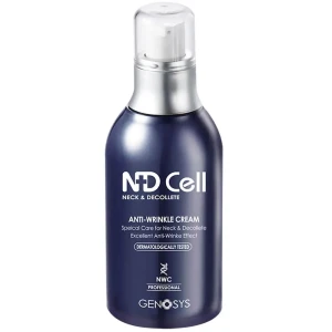 Genosys Крем антивіковий для шиї та зони декольте з пептидами  ND Cell Anti-Wrinkle Cream 50 мл 