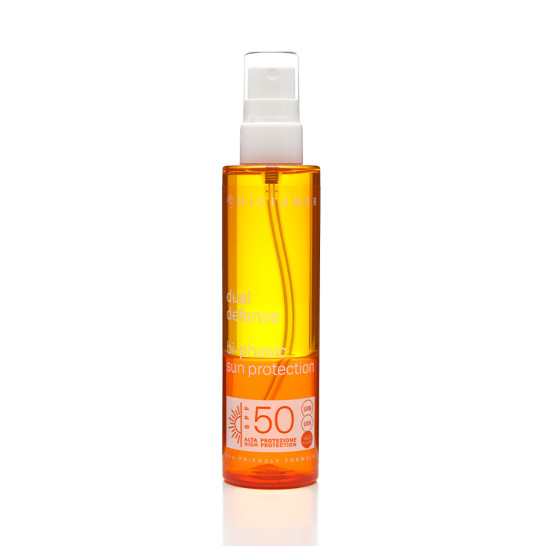 HISTOMER NEW 2024 DUAL DEFENSE Спрей сонцезахисний двофазний SPF 50 для обличчя та тіла (Bi-Phasic Sun Protection SPF 50) 200 мл HISTOMER NEW 2024 DUAL DEFENSE Спрей сонцезахисний двофазний SPF 50 для обличчя та тіла (Bi-Phasic Sun Protection SPF 50) 200 мл