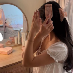 Big Effing Clip in Pink Chantilly Великий крабик для волосся "Pink Chantilly"