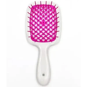 JANEKE Гребінець для волосся Janeke Superbrush білий-фуксія