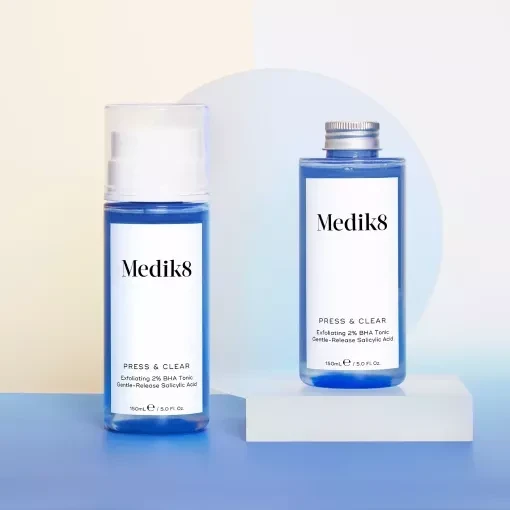 MEDIK8  Тонік звідлущувальний ВНА з 2% інкапсульованою саліциловою кислотою для проблемної шкіри PRESS & CLEAR 150 мл 