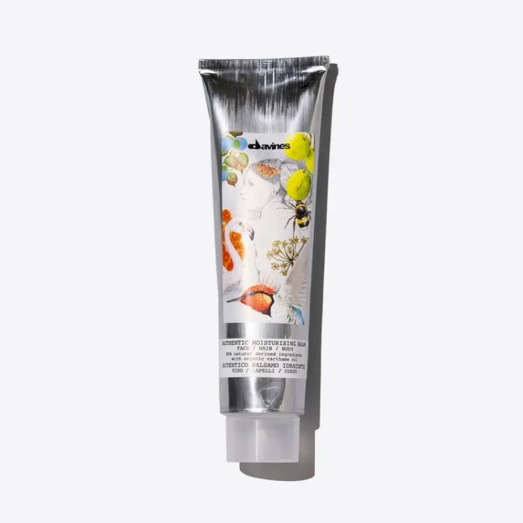 Davines Зволожувальний бальзам для обличчя, волосся та тіла MOISTURIZING balm face / hair / body Authentic Davines,150 мл Davines Зволожувальний бальзам для обличчя, волосся та тіла MOISTURIZING balm face / hair / body Authentic Davines,150 мл