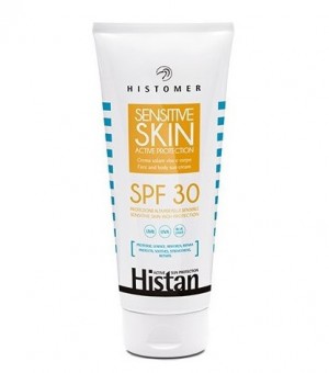 HISTOMER HISTAN SENSITIVE Крем сонцезахисний SPF 30 для обличчя і тіла (Sensetive Skin Active Protection SPF 30)