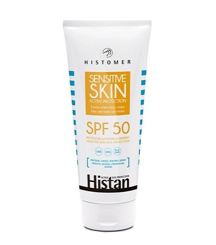 HISTOMER HISTAN SENSITIVE Крем сонцезахисний SPF 50+ для обличчя і тіла (Sensetive Skin Active Protection SPF 50) HISTOMER HISTAN SENSITIVE Крем сонцезахисний SPF 50+ для обличчя і тіла (Sensetive Skin Active Protection SPF 50)