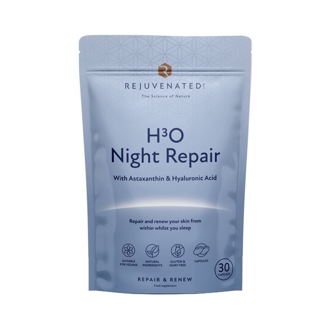 Rejuvenated активні капсули для нічного відновлення і зволоження шкіри H3O Night Repair